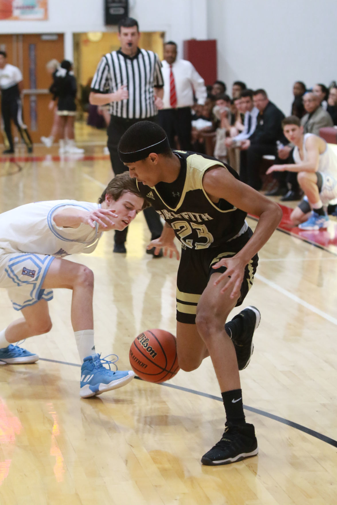 Gallery: Boys basketball - Griffith at Hanover Central